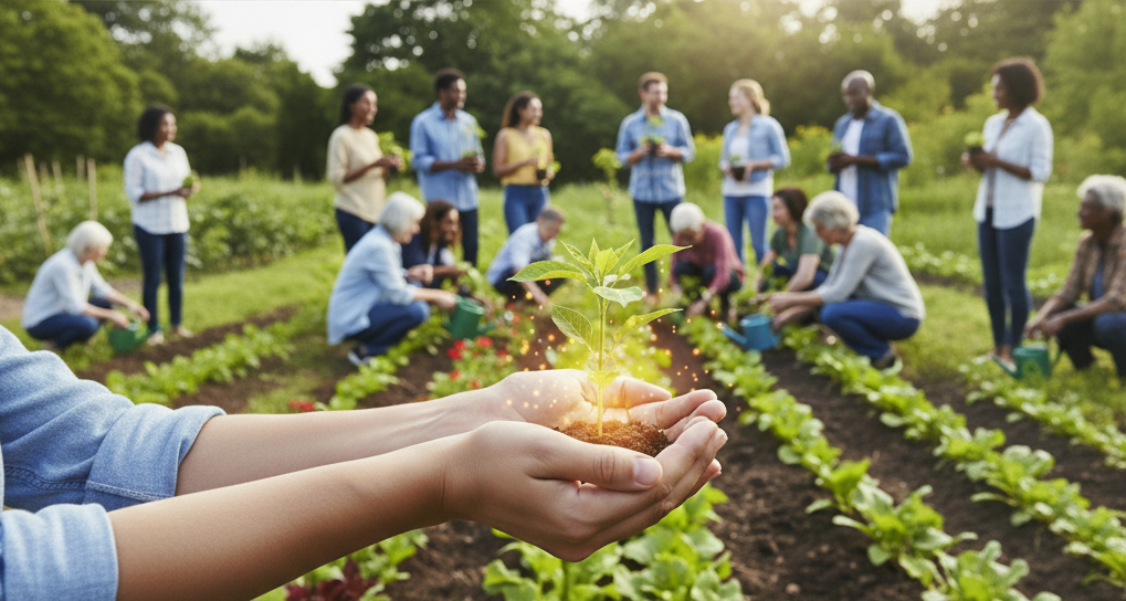 A vibrant community project in action
